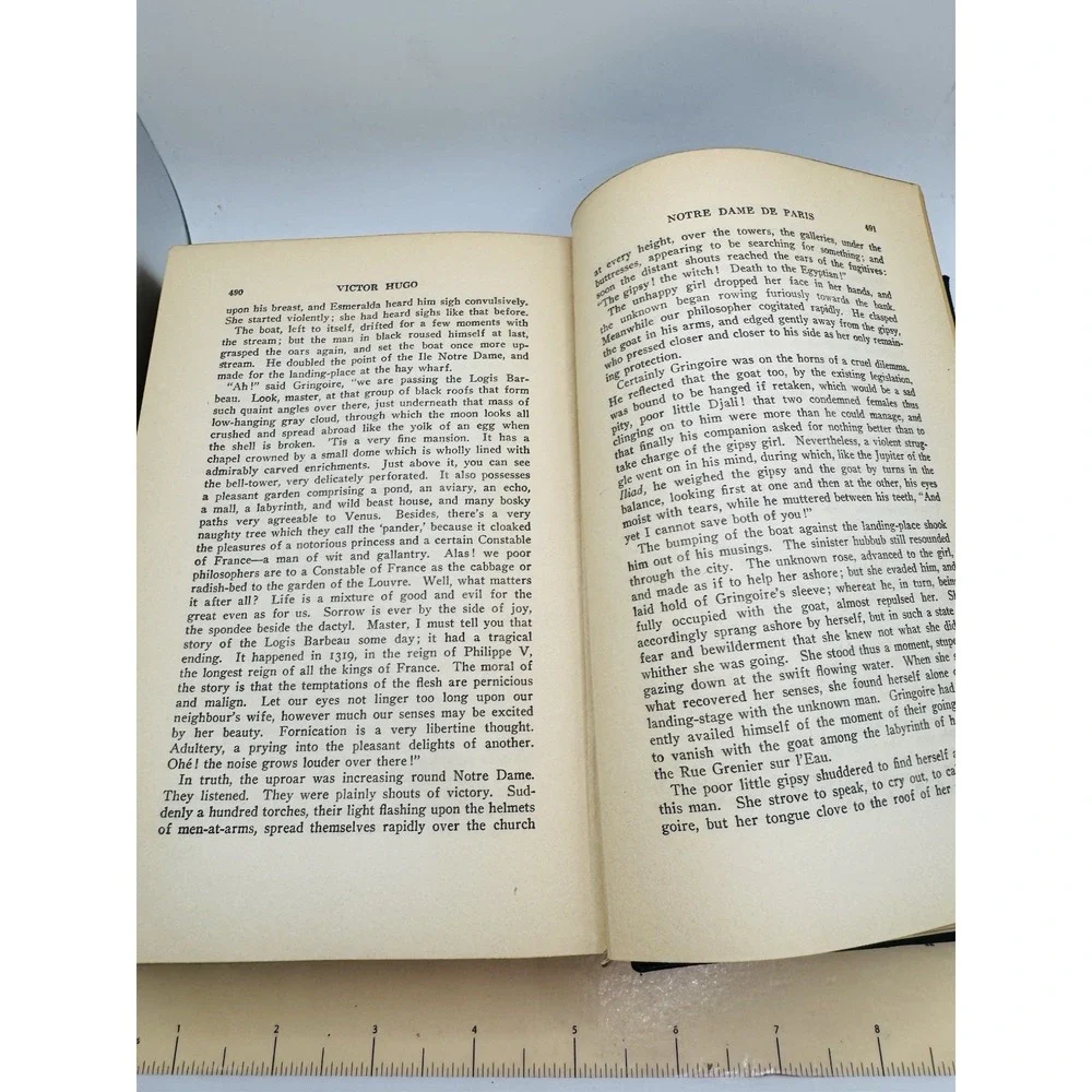 Notre Dame de Paris - Victor Hugo, 1917, PF Collier, Harvard Shelf of Fiction 12